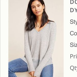 Anthropologie DOROTEA SPACE-DYED HACCI TUNIC